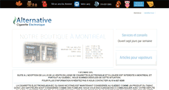 Desktop Screenshot of alternative-cigarette-electronique.com